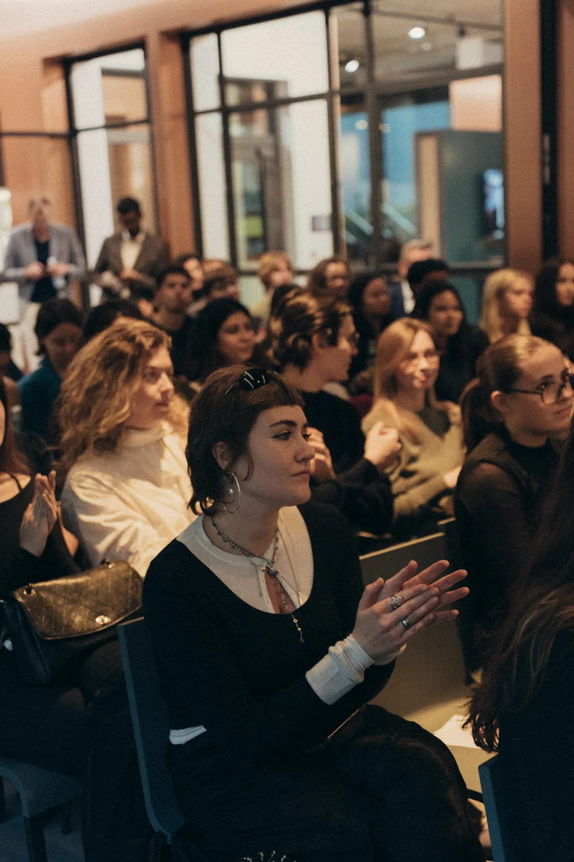 Guests and speakers at Architecture After Hours, Berlin edition