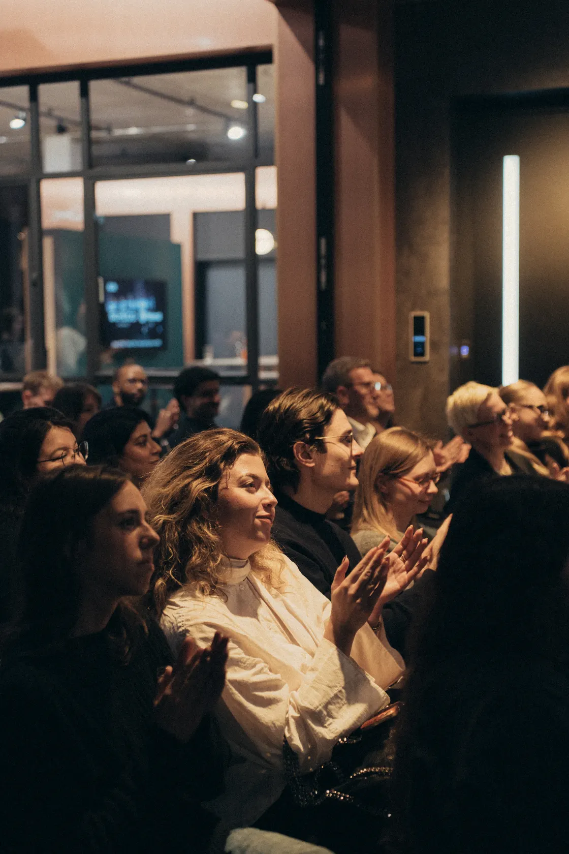 Guests and speakers at Architecture After Hours, Berlin edition