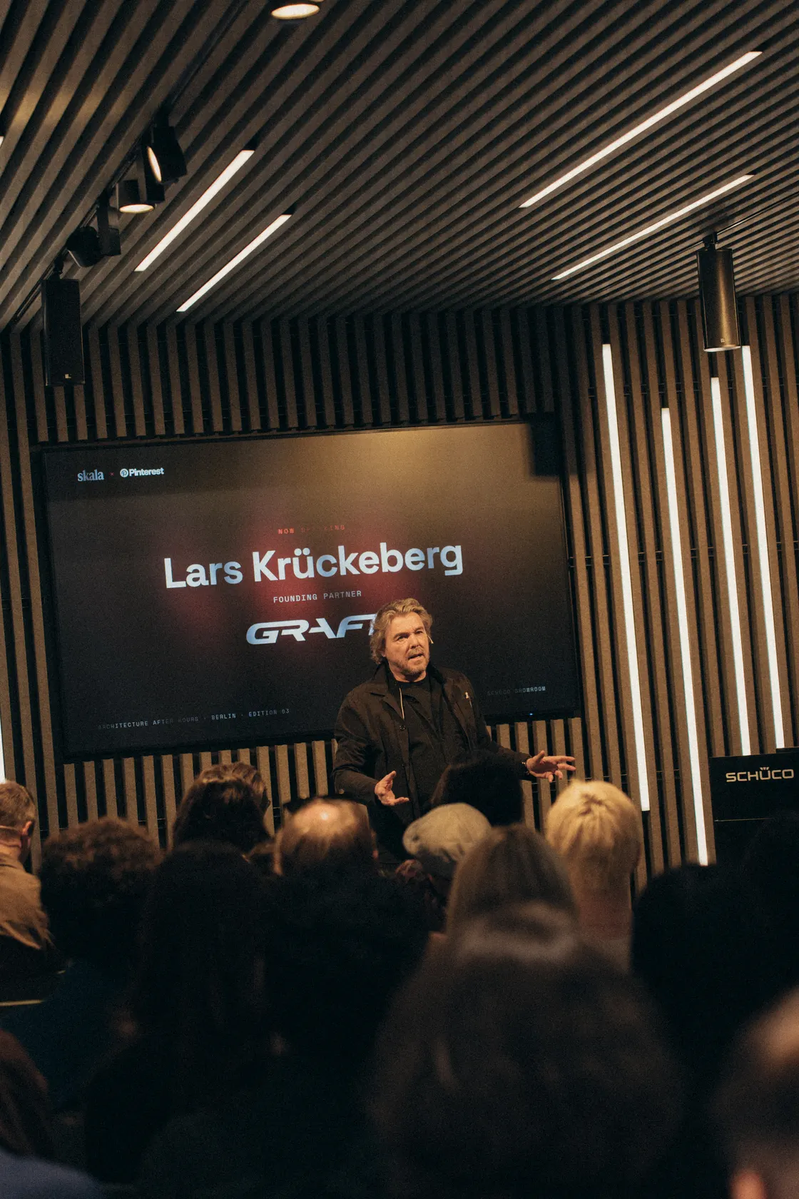 Guests and speakers at Architecture After Hours, Berlin edition