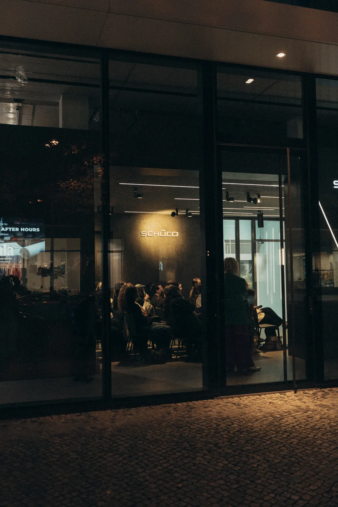 Guests and speakers at Architecture After Hours, Berlin edition