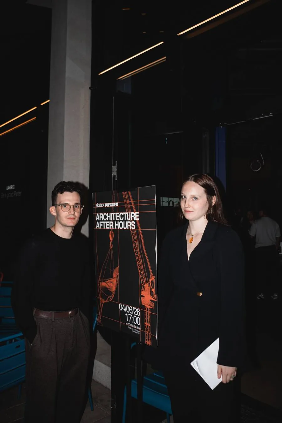 Guests and speakers at Architecture After Hours, Berlin edition