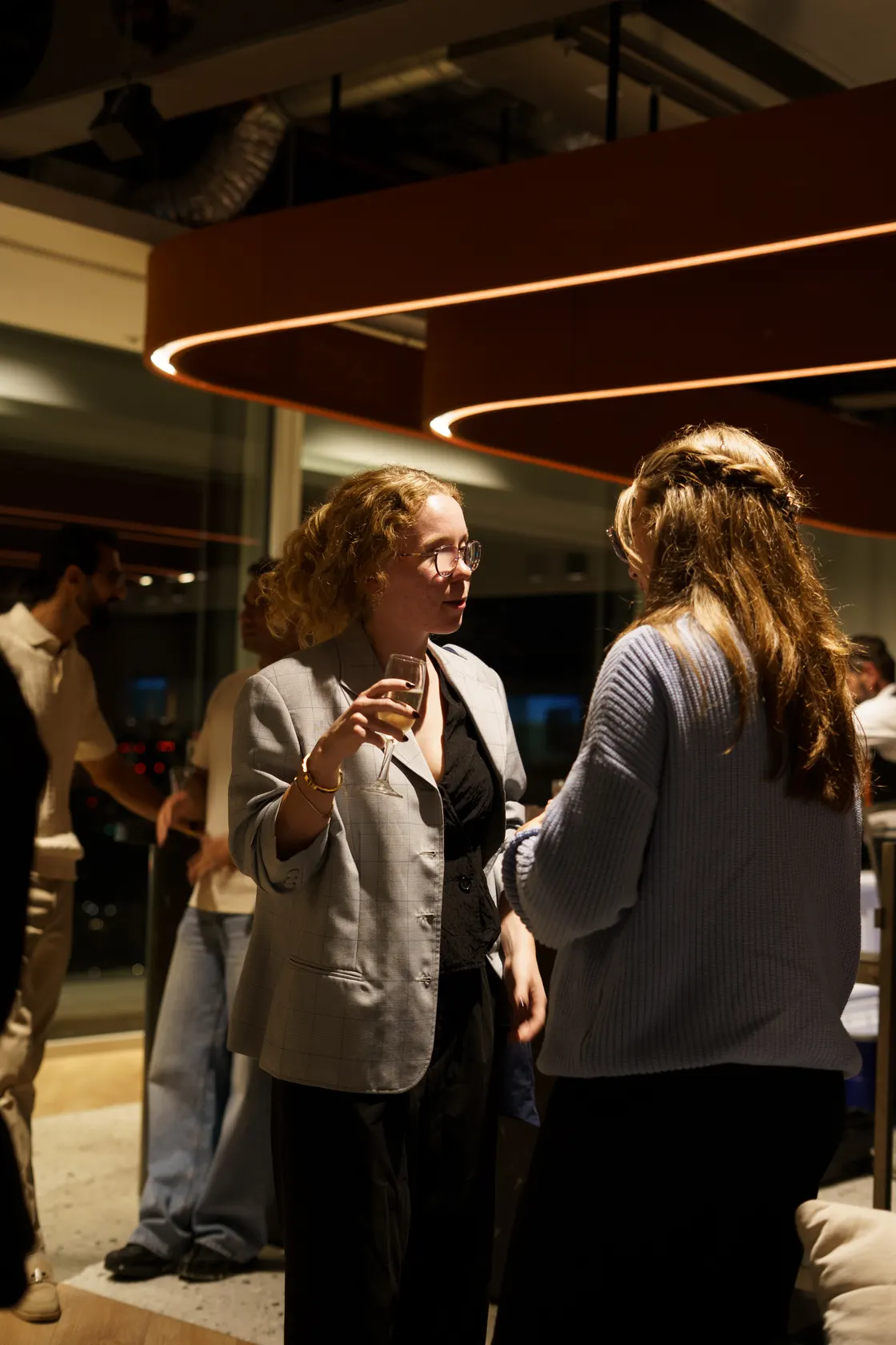 Guests and speakers at Architecture After Hours, London edition