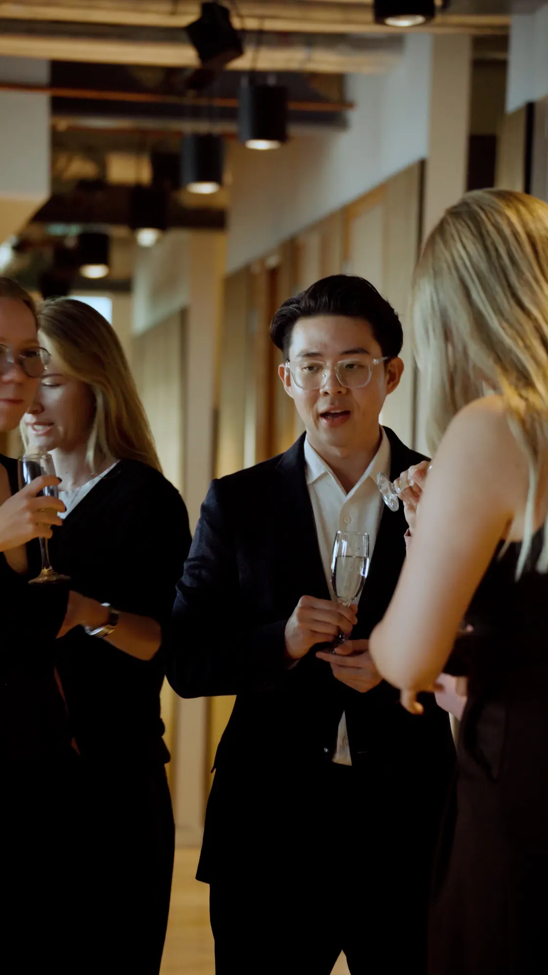 Guests and speakers at Architecture After Hours, London edition